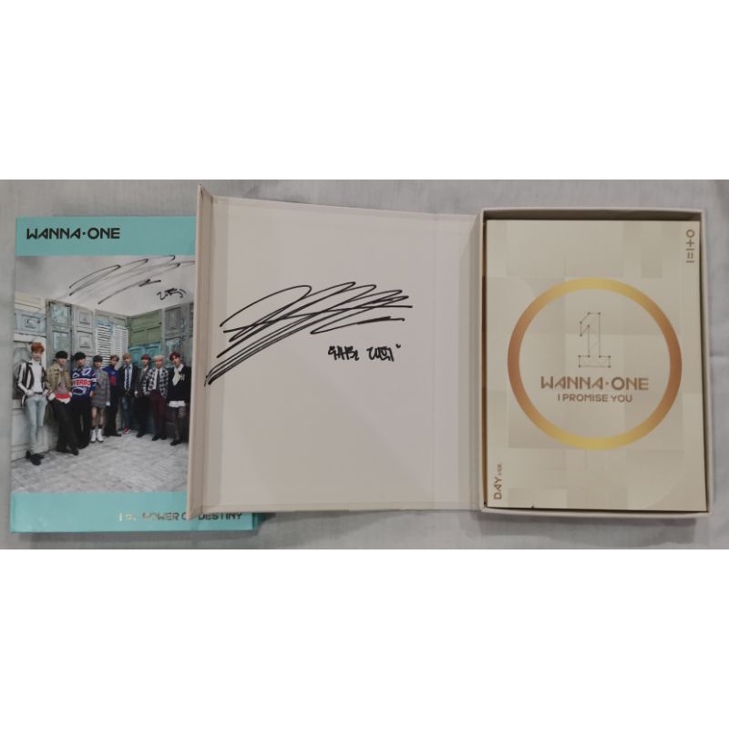 wanna one daehwi ( ab6ix ) signed album only