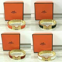 GELANG SUPER PREMIUM H FULL TITANIUM ANTI KARAT FASHION AKSESORIS 05