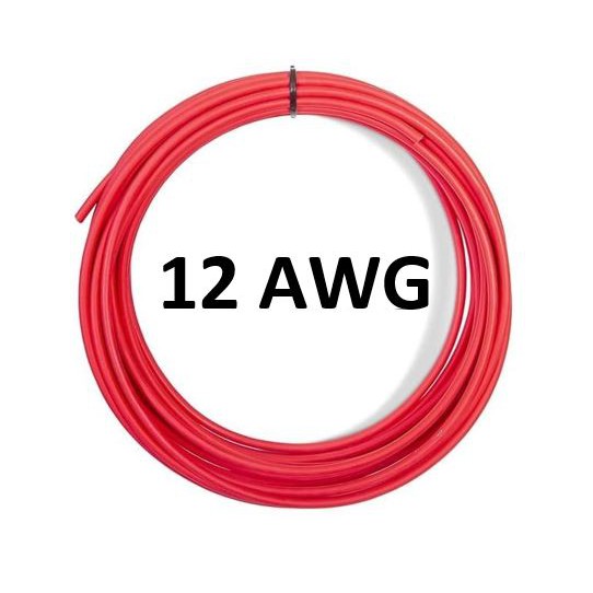 AWG 12 High Quality Silicone Wire Cable Red Kabel 12AWG AWG12 Merah