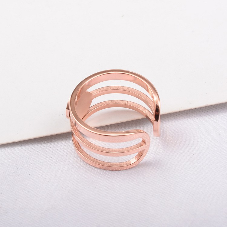 [ Model Baru ] Cincin Titanium Mini Korea Wanita Fashion Cocok Untuk pesta hadiah trend kini CK095