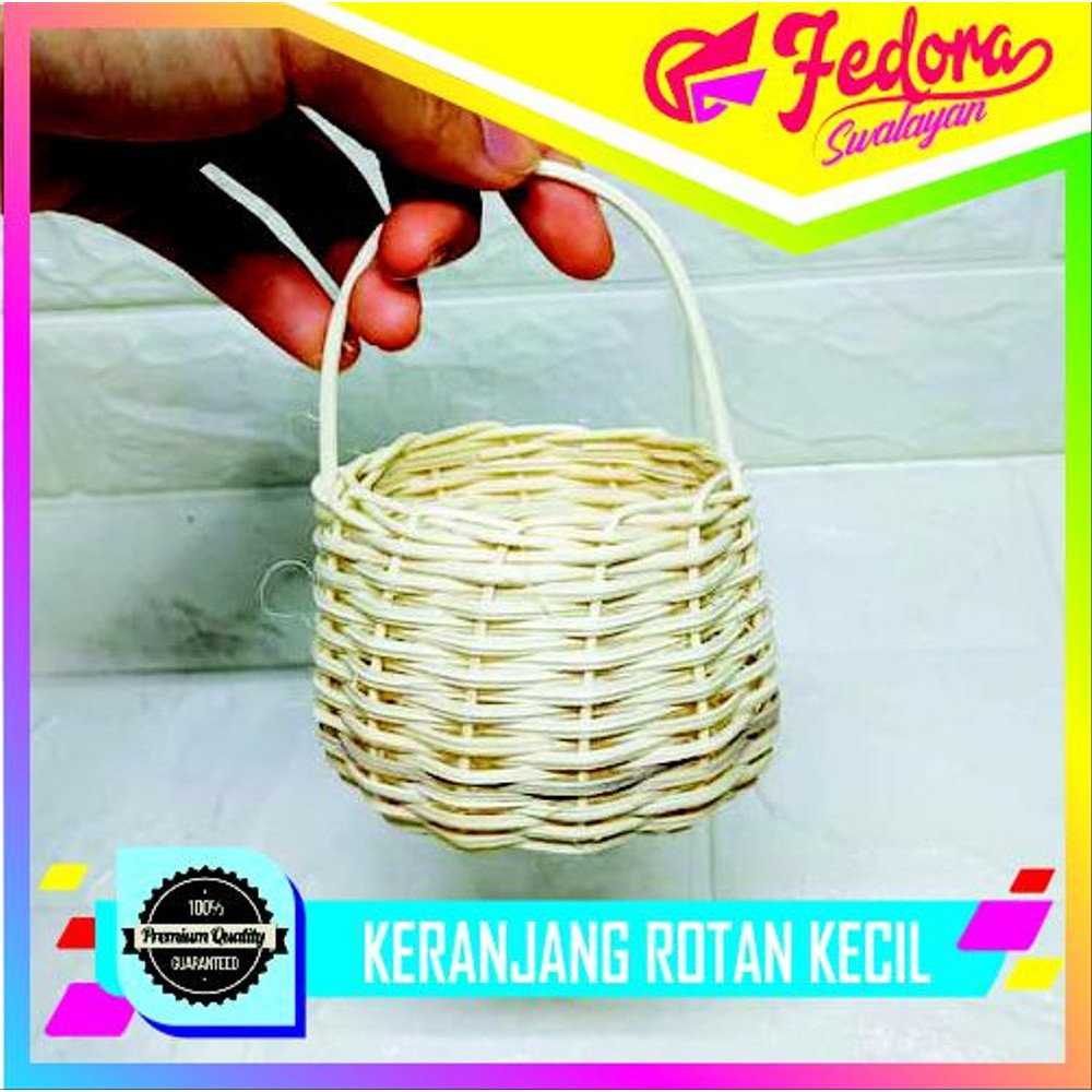 Dijual KERANJANG ROTAN KECIL TELUR - KERANJANG HIAS ROTAN Berkualitas