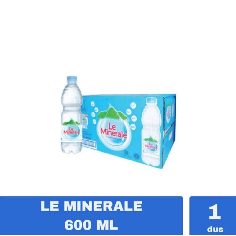 Le Minerale 600 ml 1 Dus