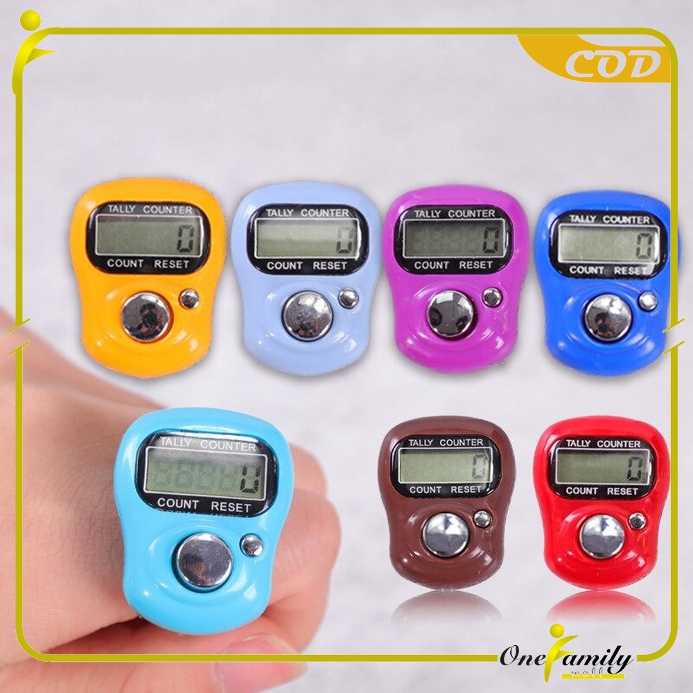 Tasbih Digital Muslim Mini Tally Counter Alat Hitung Tasbih Digital / Finger Counter Import Murah B