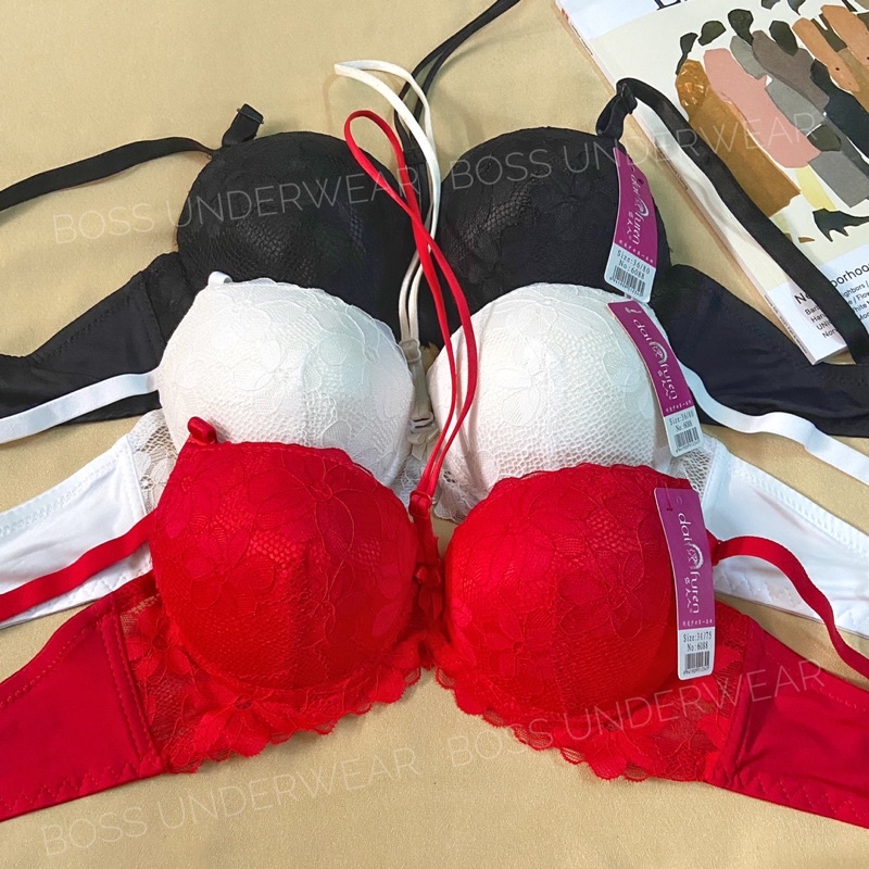 BH/ Bra Busa Tebal | BH Motif Brukat | Pushup Bra 6088 / BH kawat busa tebal