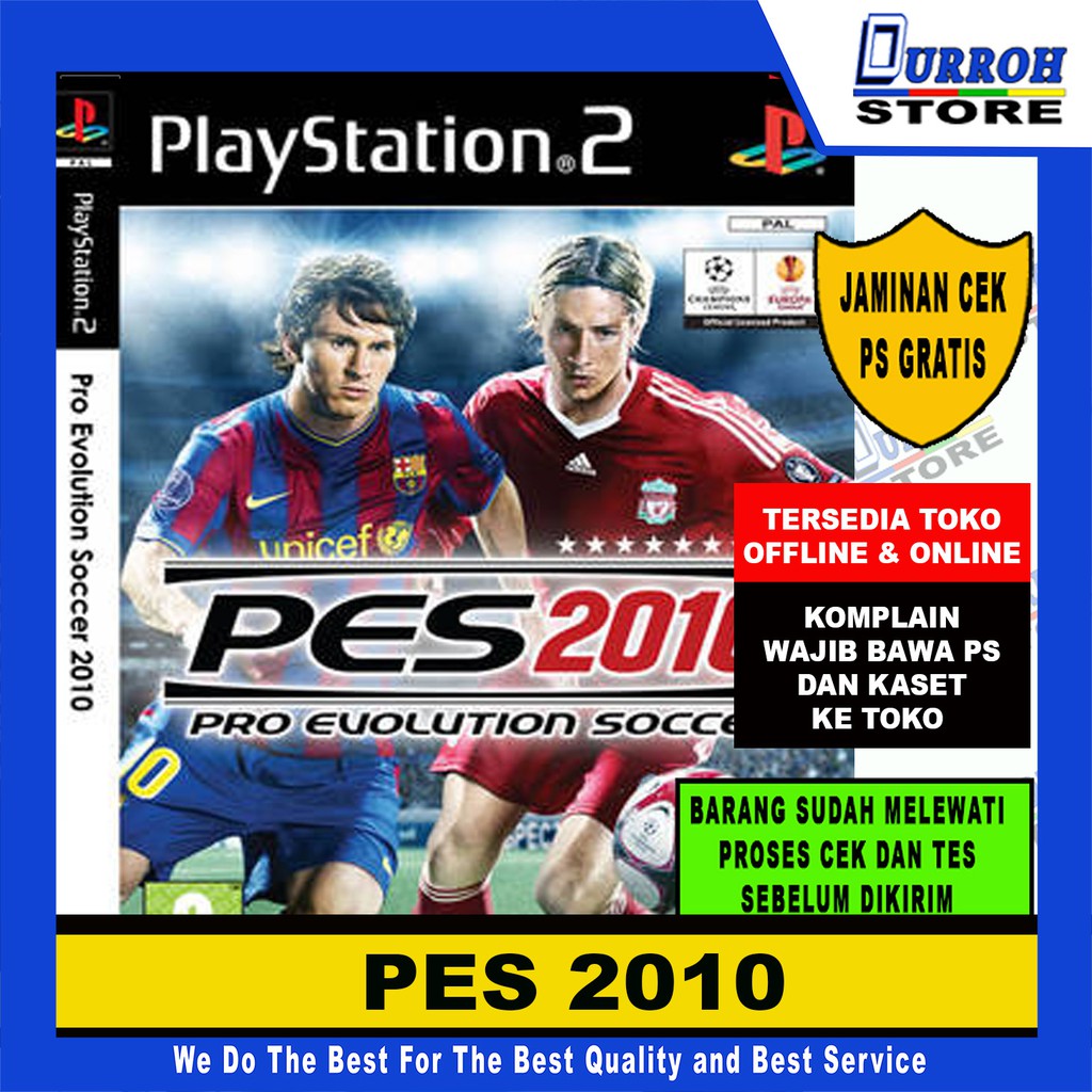 KASET GAME PS 2 / PS2  PES 2010