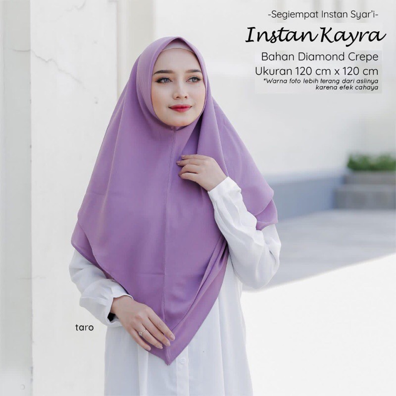 JILBAB SEGIEMPAT INSTAN KERUDUNG SEGIEMPAT INSTAN HIJAB SEGIEMPAT INSTAN ALISA