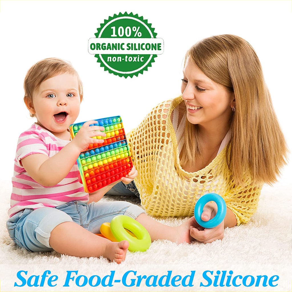 Jumbo Pop It Push Bubble Sensory Cute Toy Super Big Popit Gigantic Oversized Chess Board Push Pop It Hello Kitty Toys for Kid Children Gift-7