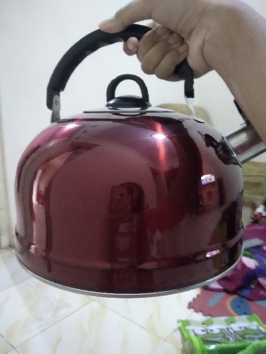 Teko Bunyi Siul 5 Liter Whistling Kettle Stainless Steel - Warna