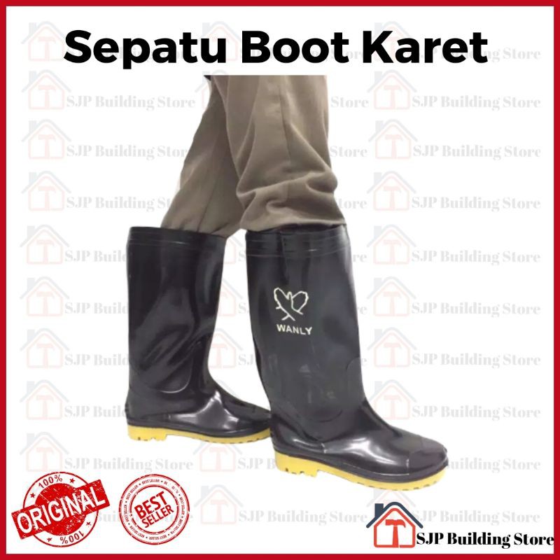 Sepatu Boot Murah| Sepatu Boot Wanly| Sepatu Boat Bangunan| Sepatu Bangunan