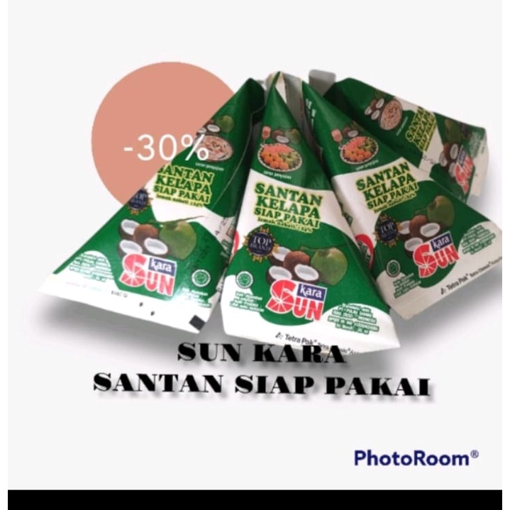 SANTAN KARA SUN KARA SANTAN KELAPA 65ML / SUN KARA / SANTAN SIAP PAKAI / SANTAN KARA / santan instan