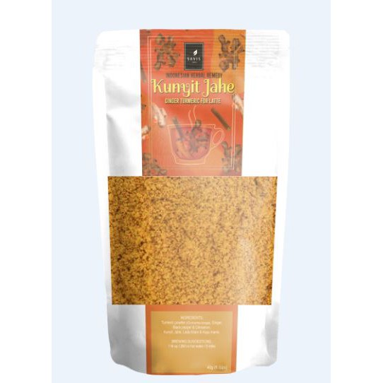 

Savis - Indonesian Herbal Remedy - Kunyit Jahe For Latte 40G (8 Cups)