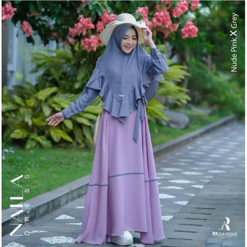Naila Dress by Raisa Hijab