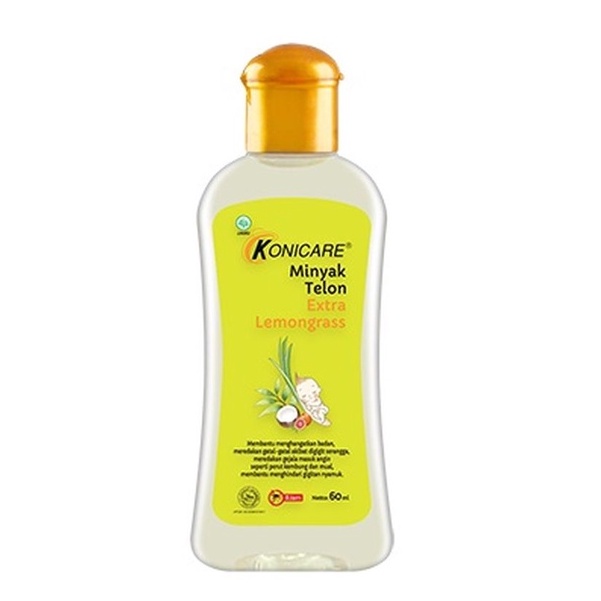 KONICARE Minyak Telon Extra Lemongrass 60 &amp; 125 ml