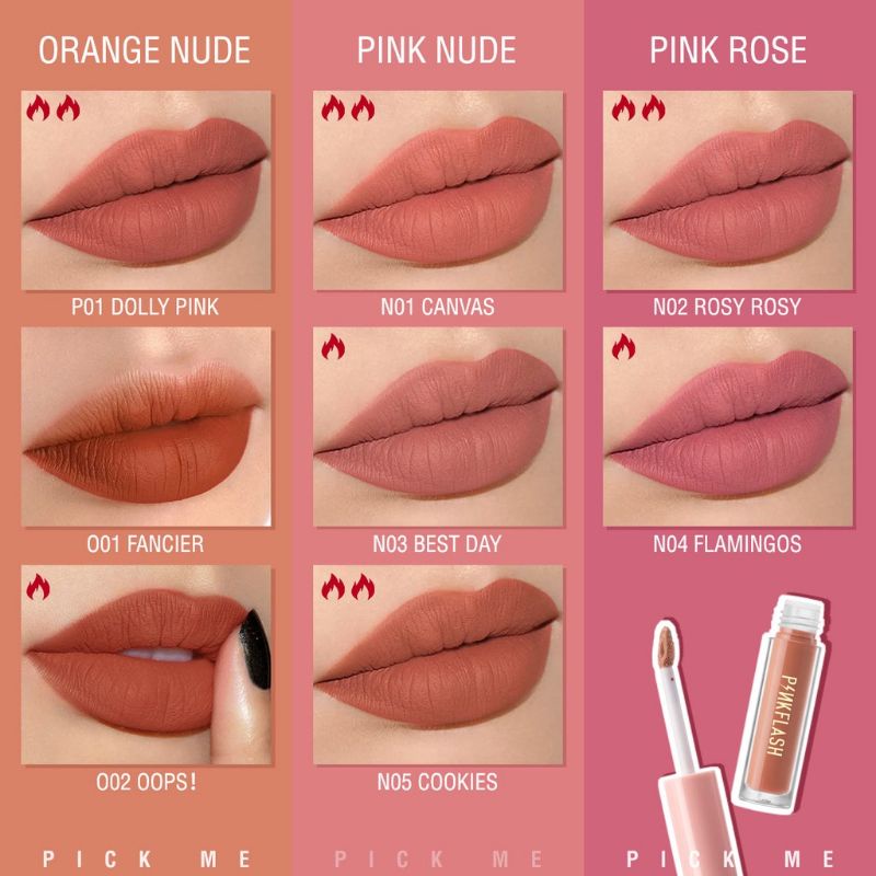 PINKFLASH LASTING MATTE LIP CREAM