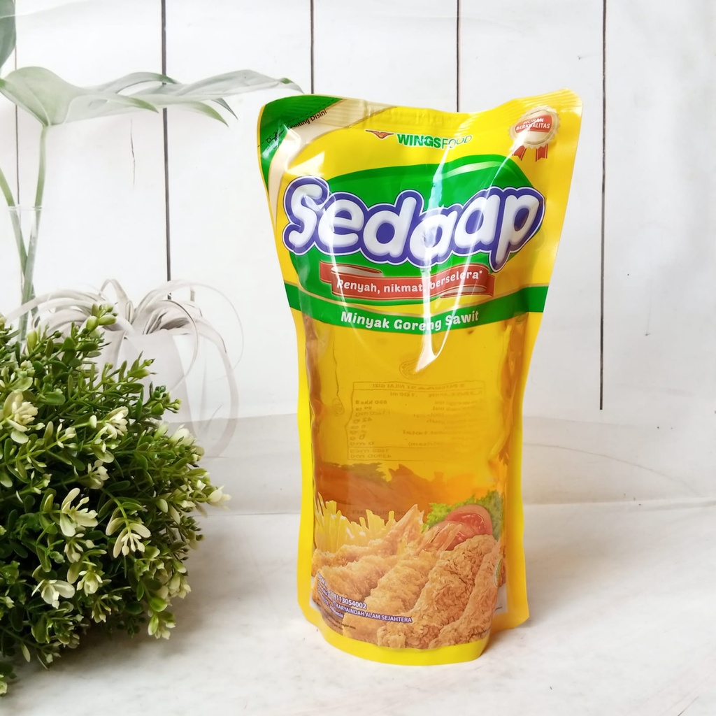 

Minyak Goreng Sedaap pouch 1 Liter