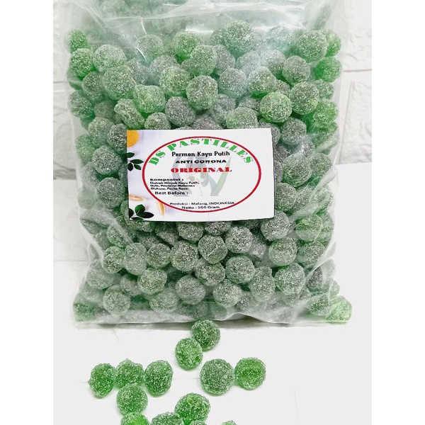 

permen minyak kayu putih 500gr rasa original DS PASTILLES kayu putih gula lembut