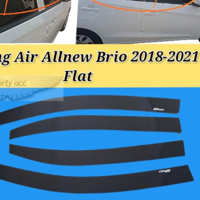 ℗ Talang air Allnew Brio 2018 sampai 2021 flat slim 4pintu ➸