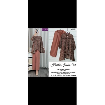 Habibie jumbo set by Kayla