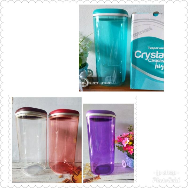 toples kristal - crystal canister high - cristal canister high