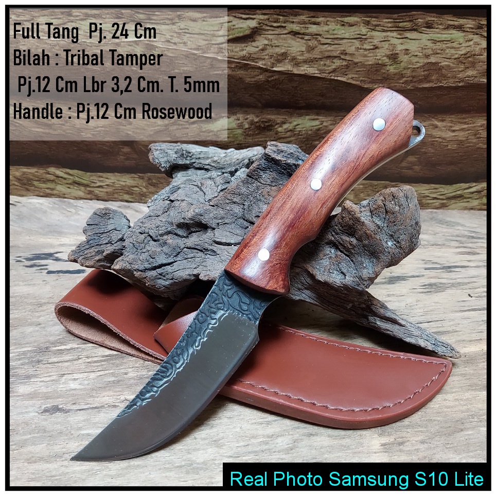 Pisau Berburu Camping Outdoor survival koleksi hunting knife bushcraft