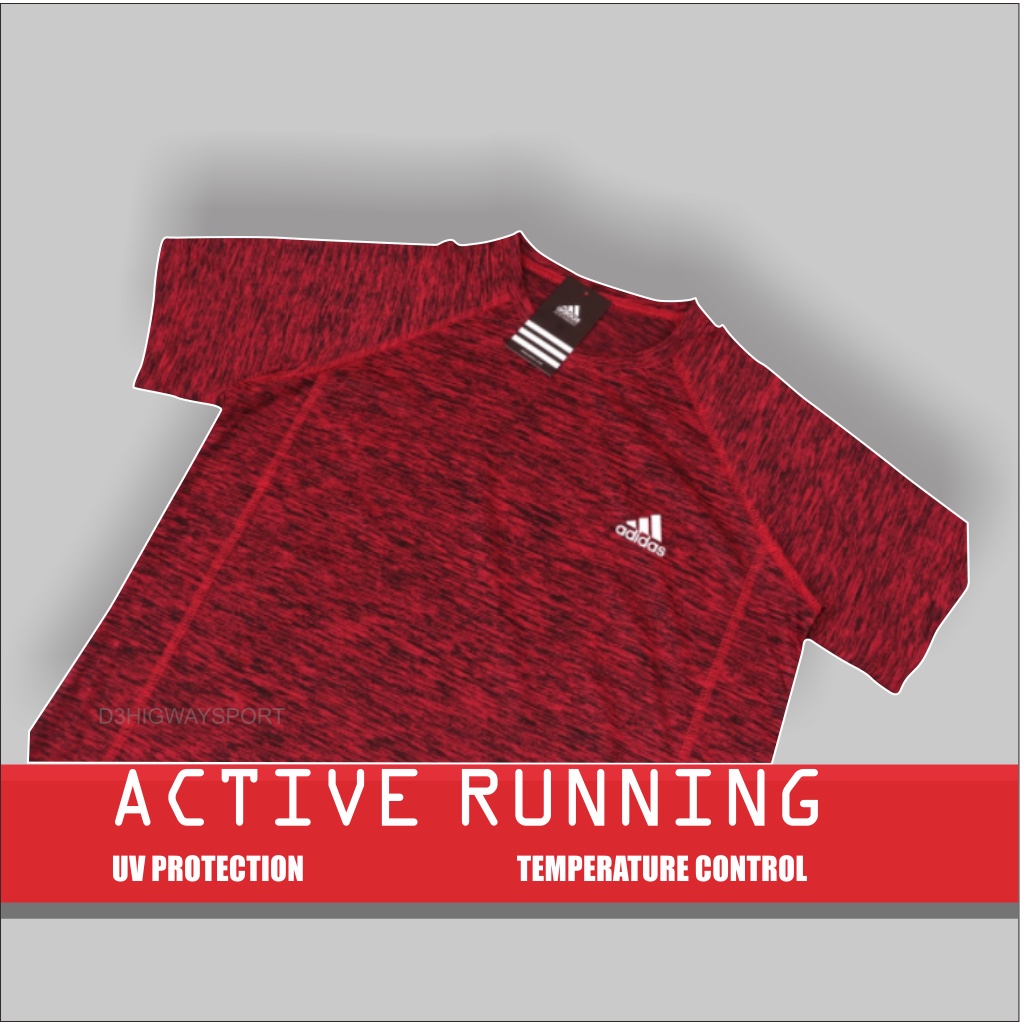 Running kaos training / jersey olahraga / baju olahraga badminton renang futsal