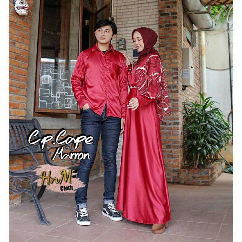 Pesta Elegan Baju Couple Kondangan Kekinian / Ema Shope ...