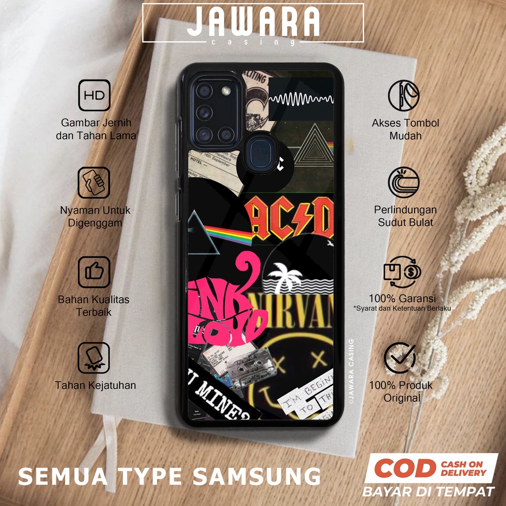 Case Samsung A21S Casing Samsung A21S Jawara Casing [MSCB] Case Glossy Case Aesthetic Custom Case An
