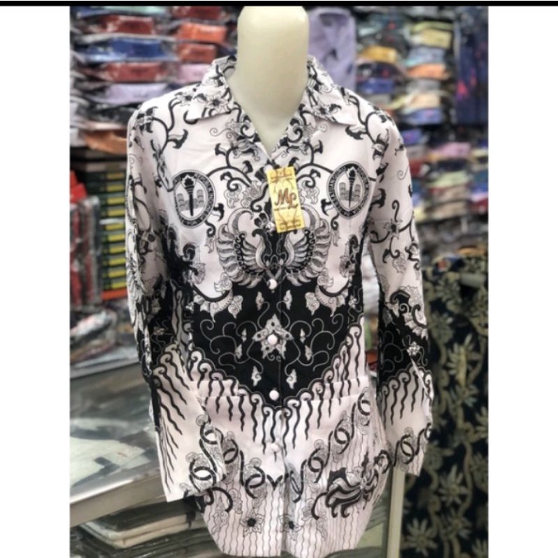 Batik PGRI Furing Semi Sutra Pria/Wanita