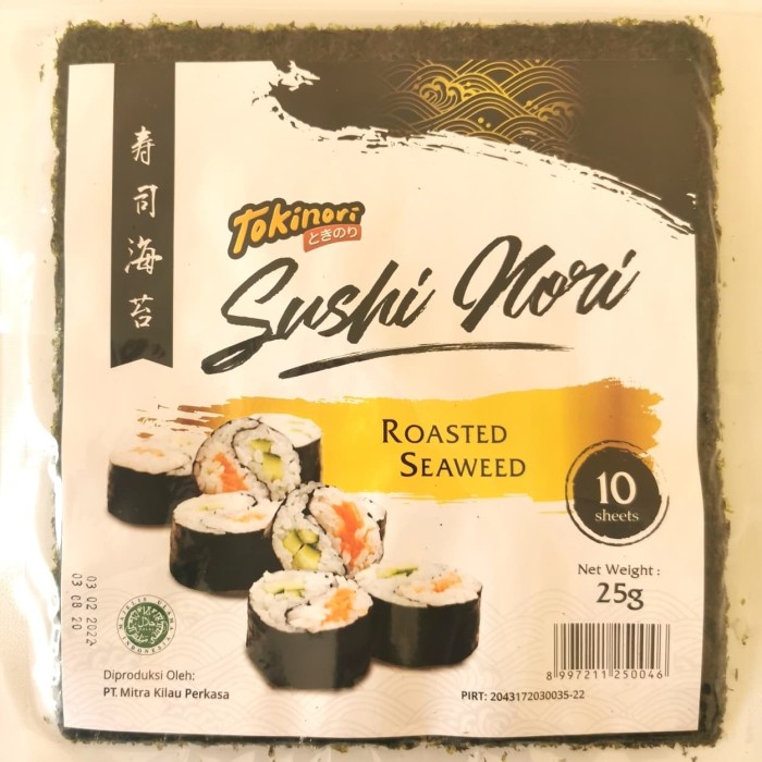 

q20w1q1qw Murah Tokinori 10 Sheet Yaki Sushi Nori Rumput Laut Halal Roasted Dscscv