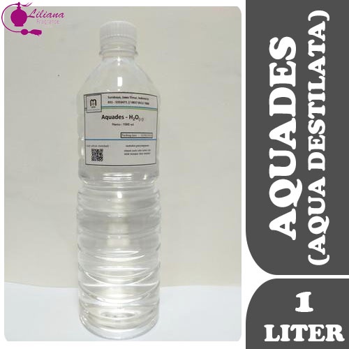 (1 Liter) Aquadest/Aqua Destilata/Campuran Parfum Murni