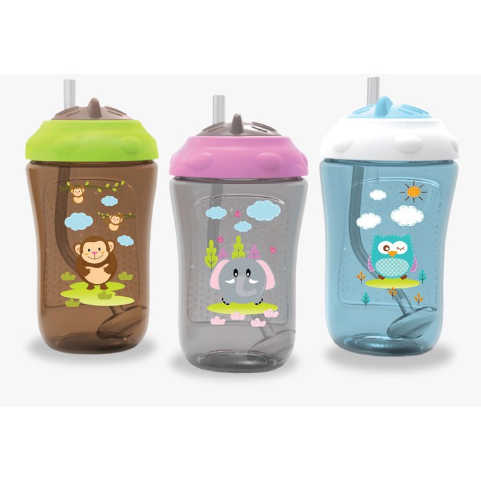 Baby Safe Sipper Cup With Weighted Straw FS045