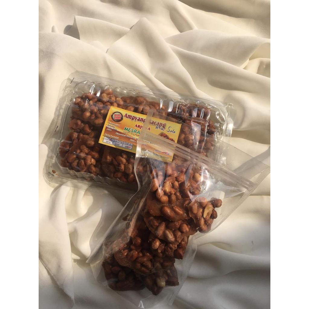 Jual Ampyang Kacang Gula Merah Mesran Khas Solo Shopee Indonesia 5350