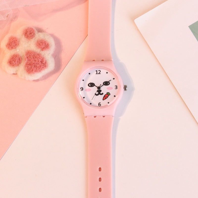 Jam Tangan Wanita Gaya Retro Untuk Bisnis Tahan Air Jam Tangan Couple Ultra-tipis Analog 1pc COD-Wortel-di kanan