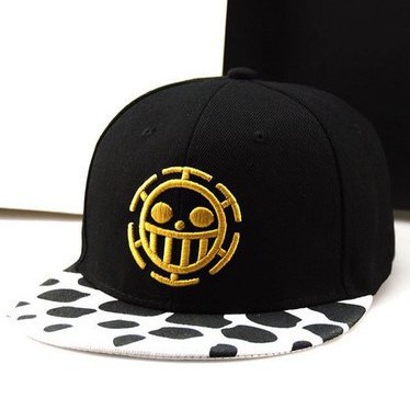 Topi Baseball Motif Bordir Anime One Piece Bahan Katun Untuk Pria Dan Wanita