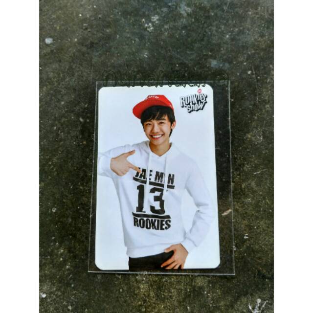 NCT JAEMIN SMROOKIES PHOTOCARD MATTE