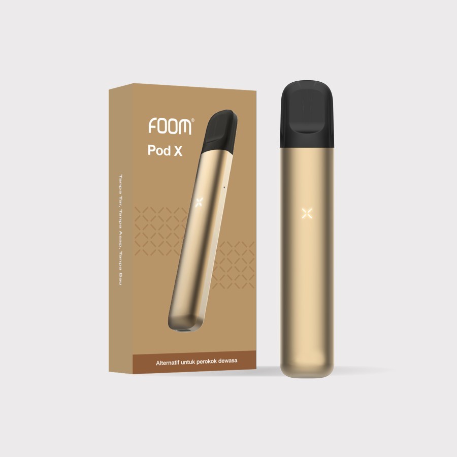 FOOM NEW POD : FOOM POD X KIT 580MAH FOOD AUTHENTIC