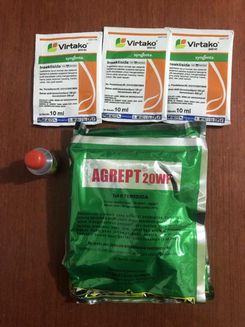 Virtako 300sc 10ml Sachet Insektisida Obat Pembasmi Wereng Dan Ulat Tanaman