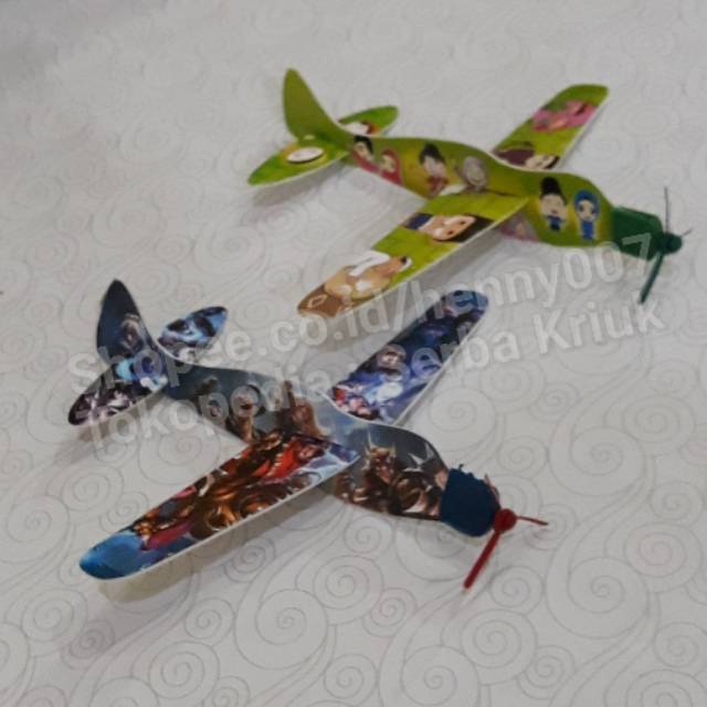 Mainan Pesawat Gabus