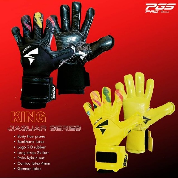 SARUNG TANGAN KIPER PGS PRO KING JAGUAR