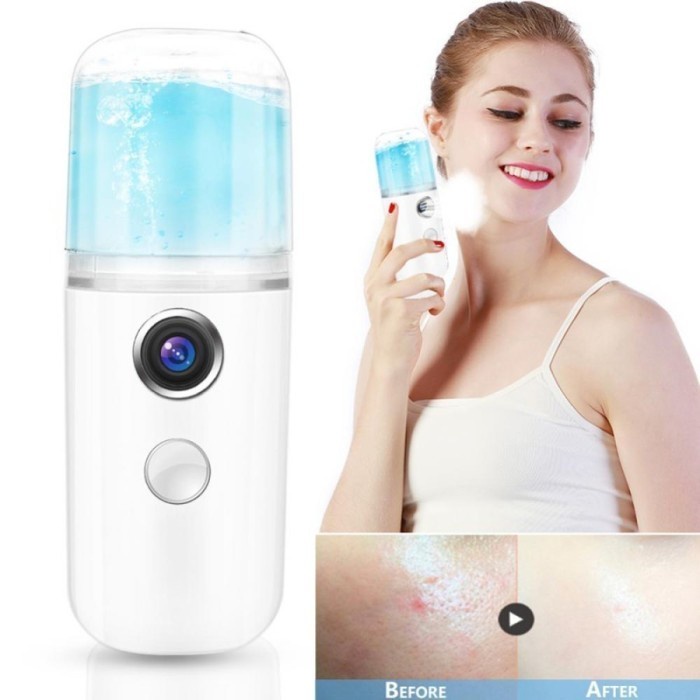 Nano Spray Portable Mist Sprayer Perawatan Wajah Pelembab Wajah Usb