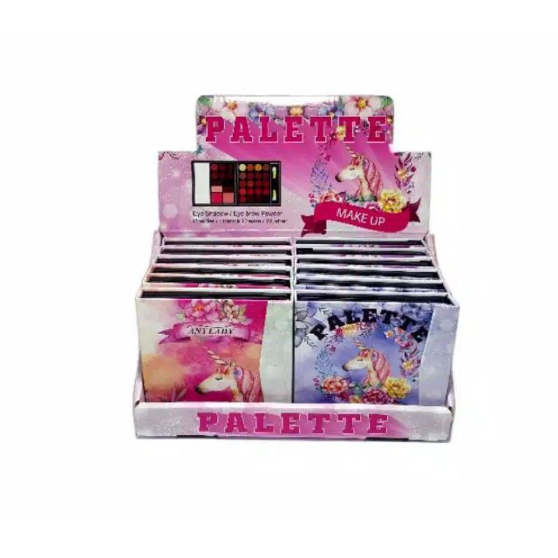 SET EYE SHADOW ANYLADY PALETTE UNICORN