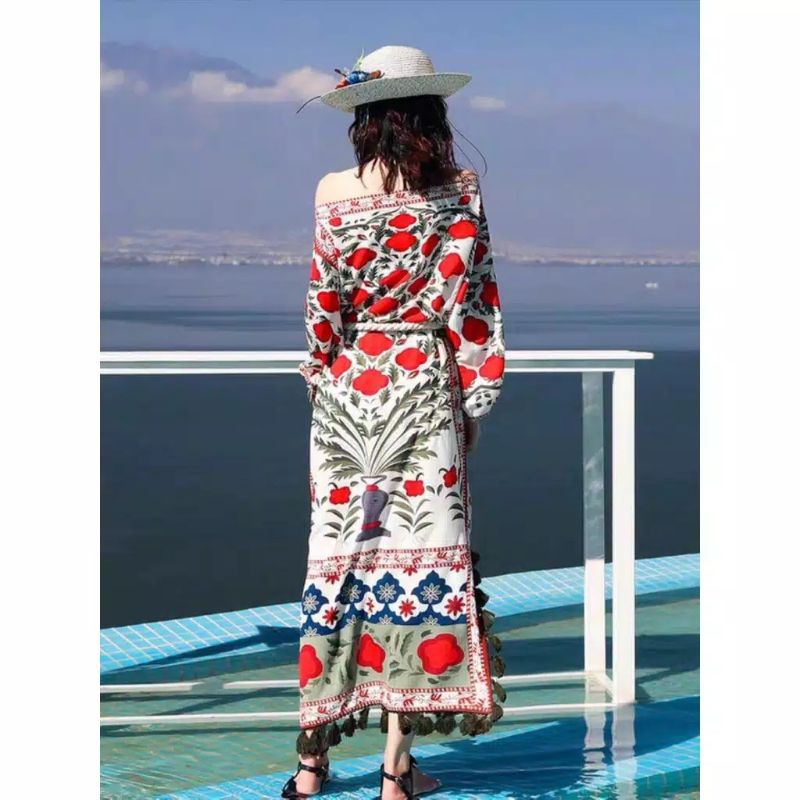 TM - 81190 Dress Maxi Moanna Import-3