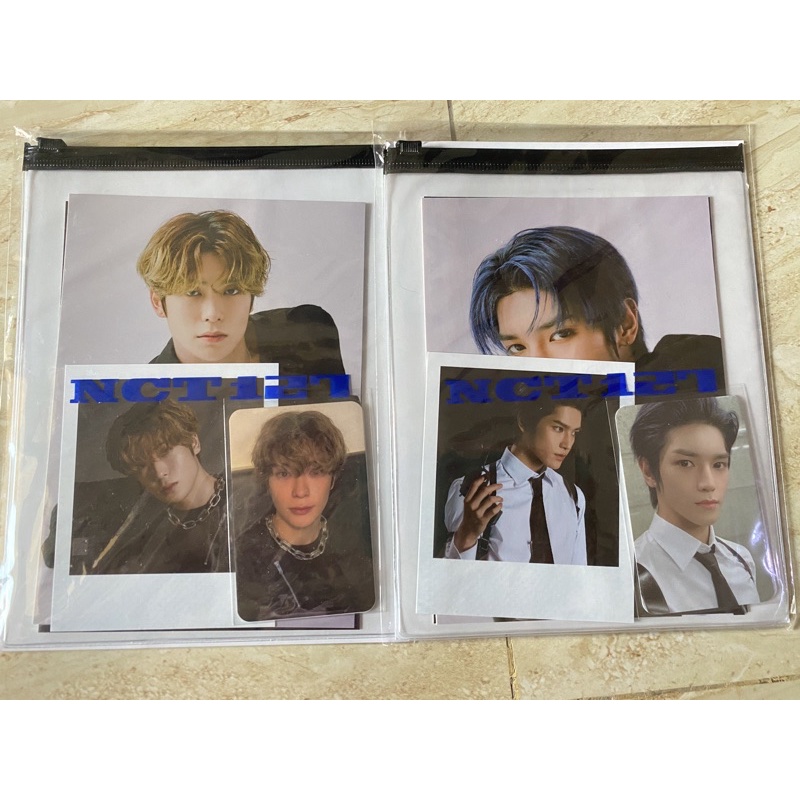 photopack sg21 pp21 jaehyun taeyong nct 127 set season greeting 2021 pc photocard pola polaroid