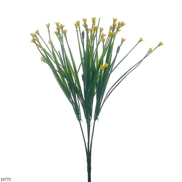 Bunga Plastik Iris Mini 1077-Kuning