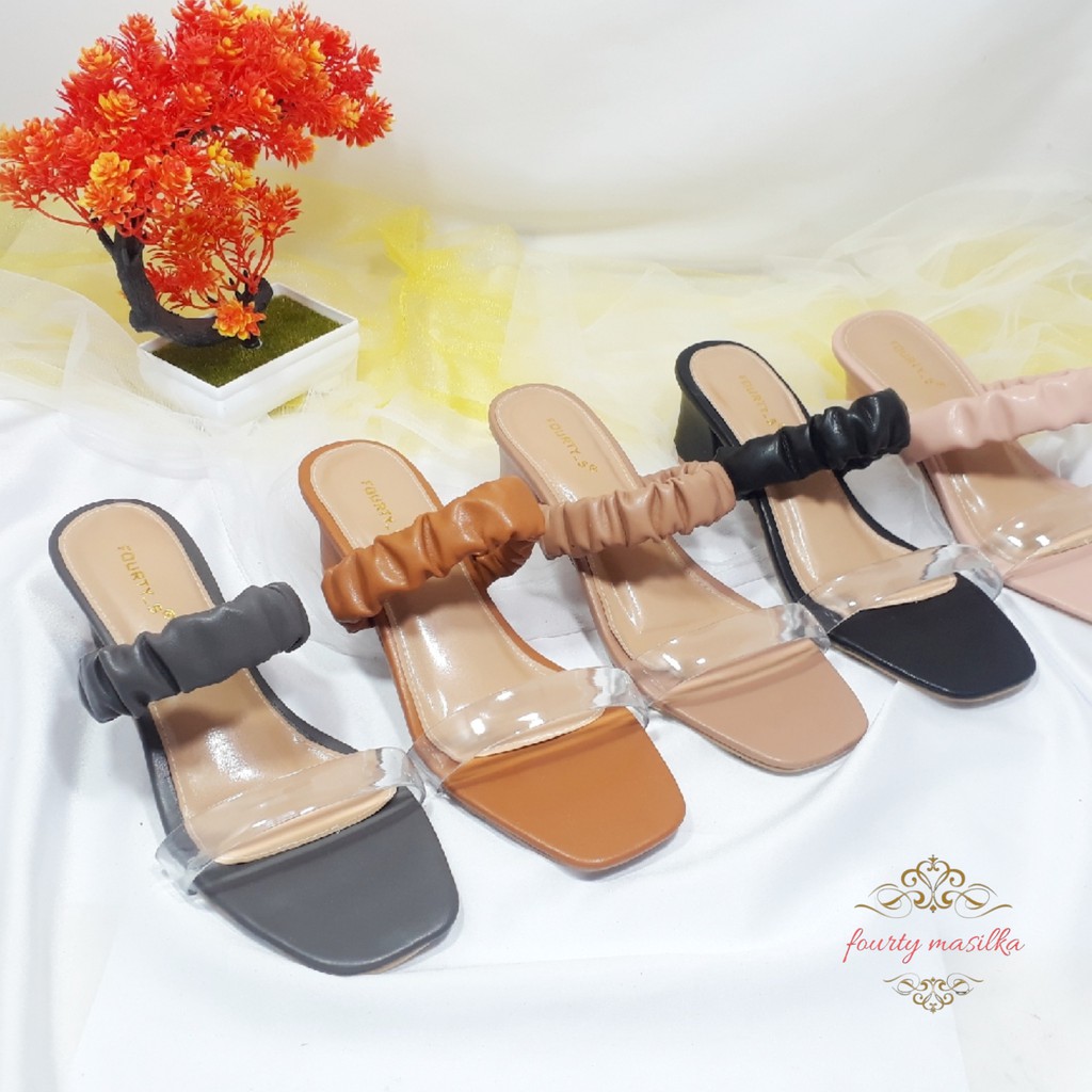 TERBARU!!! RHM HEELS HAK TAHU WANITA DR -04