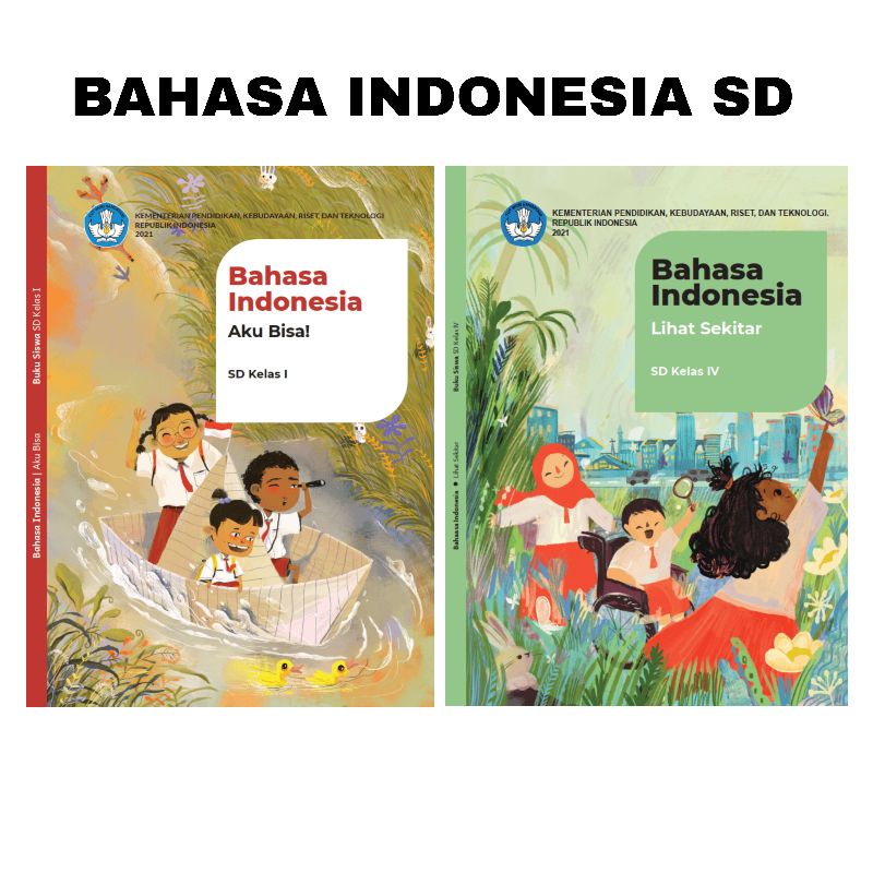 Buku Bahasa Indonesia - SD Kelas 1 & 4