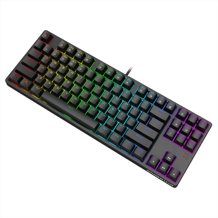 1STPLAYER DK5.0 Lite Black - Gaming Mechanical Keyboard - Blue Switch