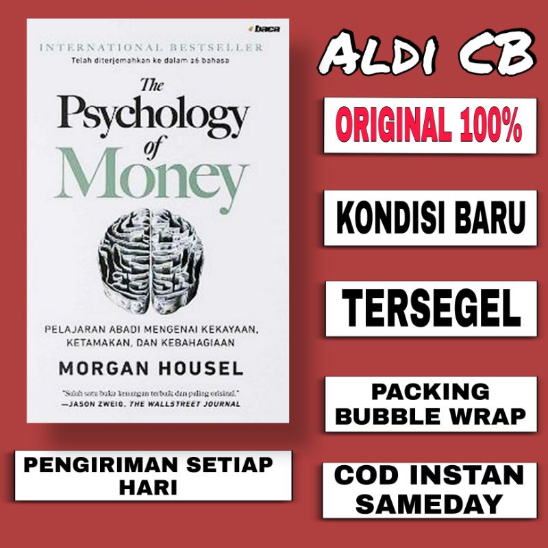 Buku Psychology Of Money