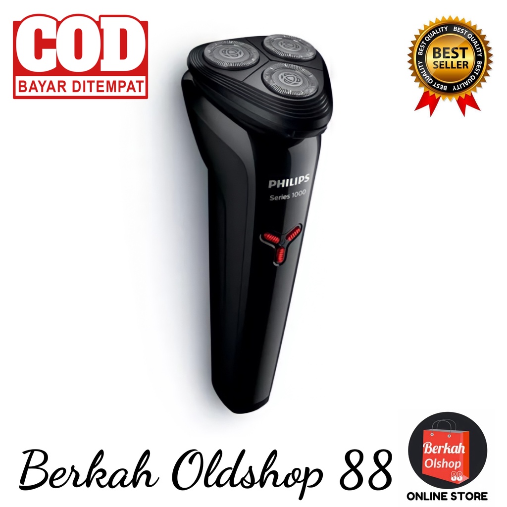 Berkah Oldshop 88 - PHILIPS Shaver S1103/02 series S1000 Alat Cukur S1103