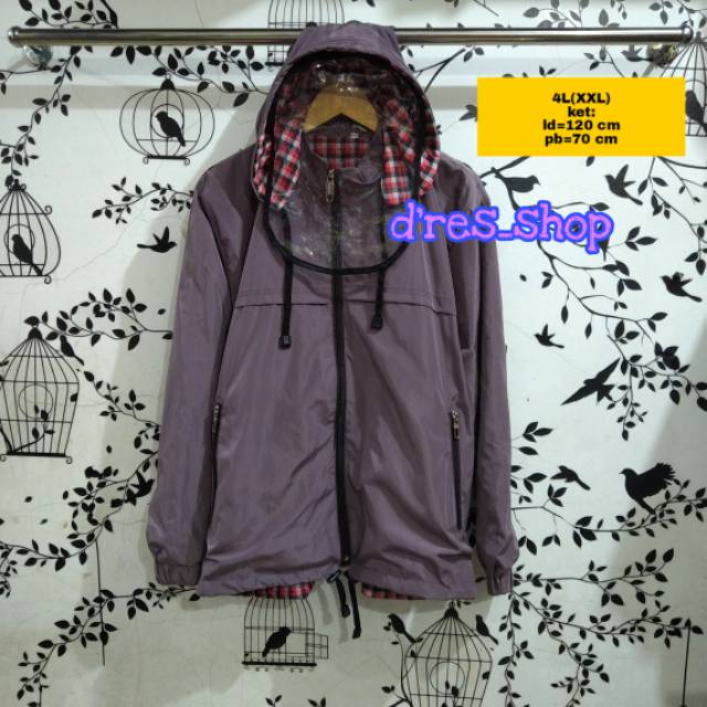 Jaket Face Shield APD  terlaris XXL(4L) ld 120 cm/ld130 cm)/jaket tameng